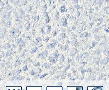 фото Жидкие обои Silk Plaster Рельеф синий 0.9 кг