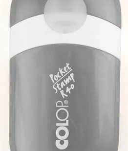 фото Печати-С COLOP Pocket Stamp R40 Карманная оснастка для штампа диам. 40мм (Серебро, Синий)