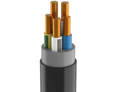 фото Кабель ВВГнг(А)-LSLTx 5х16 ОК (N PE) 0.66кВ (м) Кабэкс КТП00069117