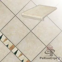 фото Напольная клинкерная плитка и ступени Roccia 833 corda