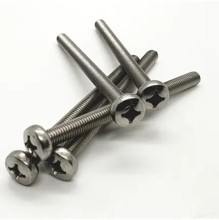 Фото №0 Винт М 6х80 с полусферической головкой из нержавеющей стали А2, DIN7985, 5шт.