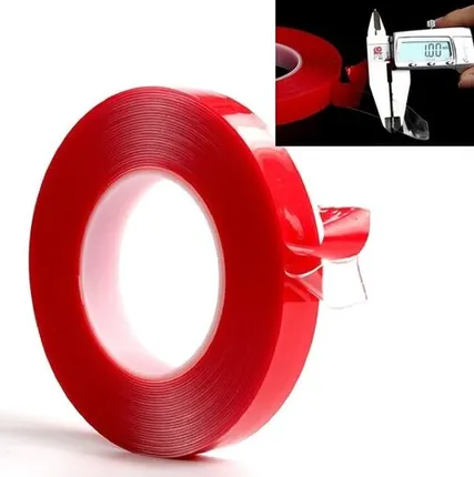 Фото №0 Скотч двухсторонний, ширина 5, 10, 20мм