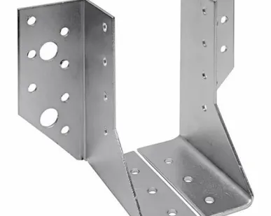фото Опора балки 140х76х25 мм левая оцинкованная