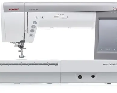 фото Швейная машина Janome MC 9450 QCP Horizon, белый