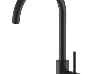 фото Смеситель для кухни Santek Риф WH5A41025N001 черный