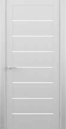 Фото №0 Межкомнатные двери ALBERO "Сеул" Белый винил (ДО)