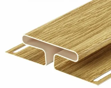 фото H-профиль LUX для сайдинга Деке