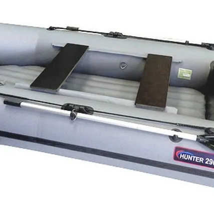 Фото №0 Лодка Хантер 290ЛН (моторная, 2,9х1.44 м, килевая, 2+1 чел, мотор 5 л.с)