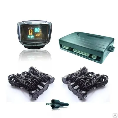 Фото №0 Парктроник AVS PS-644 8 датчиков LED Дисплей