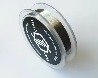 фото Фехралевая проволока диаметр 0,2 мм количество 30 м. в катушке, Фехраль марка стали Х23Ю5Т Кантал, в нагревательные элементы, спирали