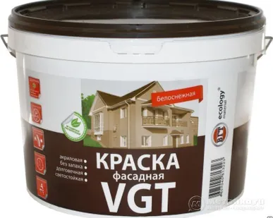 фото Краска фасадная