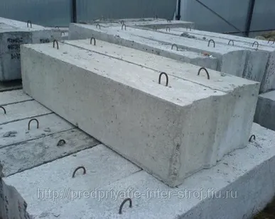 фото Фундаментные блоки ФБС ГОСТ 13579-78