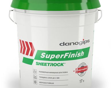 фото Шпатлевка Sheetrock SuperFinish, 28кг (Шетрок) АКЦИЯ!!