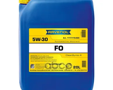 фото Ravenol Масло Моторное Синтетическое 5W30 20Л Ravenol - 1111115-020-01-999