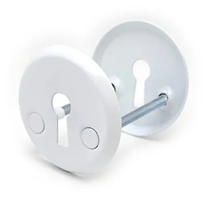 Фото №0 Накладка под флажковый ключ SOLLER 001А белая