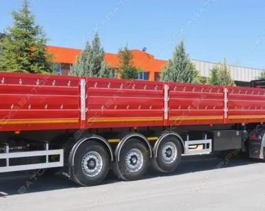 фото Аренда бортового полуприцепа Grunwald бортовой, Москва