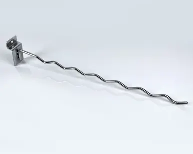 фото Держатель-змейка на экономпанель, диаметр 4.5мм, длина 300 мм, хром