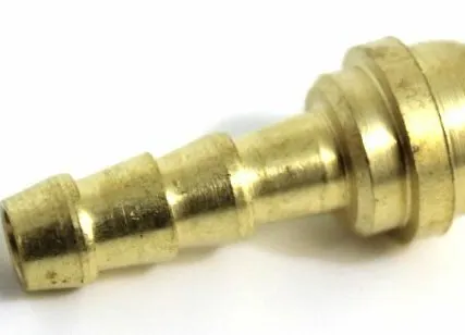 Фото №0 31753 Ниппель универсальн. с шаров.частью под гайку М16х1,5 и рукав Ф6,/9мм (сплав Аl)