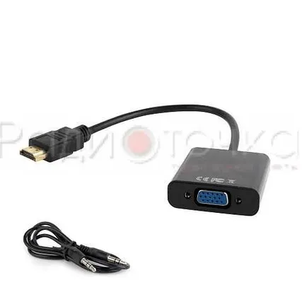Фото №0 Конвертер HDMI-VGA Cablexpert A-HDMI-VGA-03
