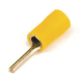 фото ДКС Наконечник со штифтом круглого сечения с изолир.фланцем 2,5-6 кв.мм2,6х13 мм (НШКИ)