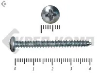 фото Шуруп с полукруглой головкой DIN7981 4,2х41 Средняя фасовка (500шт)