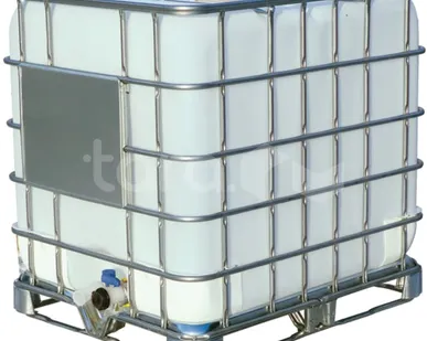 фото Еврокуб 1000л на металлическом поддоне (UC 1000 мп)