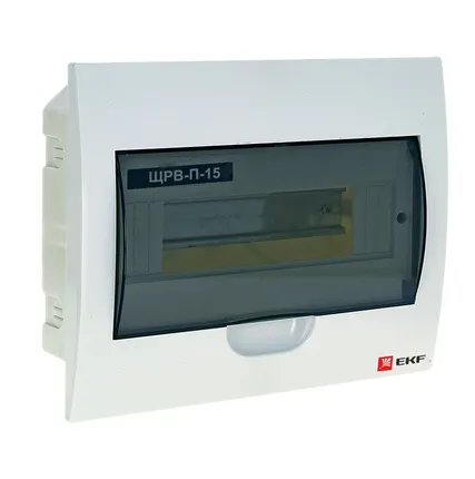 Фото №1 Щит распред. ЩРВ-П-15 IP40 EKF pb40-v-15