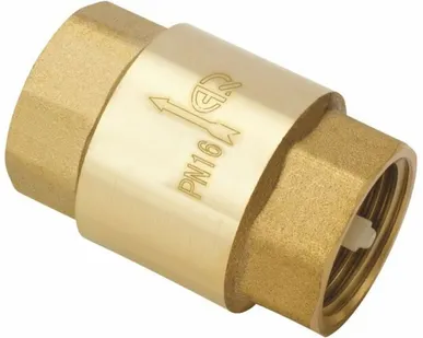 фото Клапан обратный 1" (25мм) с пластиковым сердечником Aqualink 01166