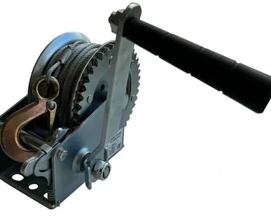 фото Лебедка ручная барабанная Shtapler FD-1200 (540кг, 10м, трос)