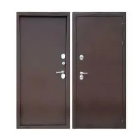 Фото №0 Дверь входная с терморазрывом Термо-М1 металл/металл, Медь 2050х860мм, ПРАВАЯ