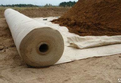 фото Геотекстиль (дорнит) Экотекс 300 плотности