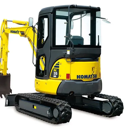 Фото №0 Аренда мини-экскаватора Komatsu PC35MR-3 (гусеничный)