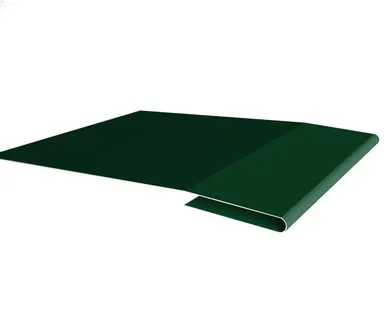 фото Планка начальная 0,45 PE с пленкой RAL 6005 зеленый мох