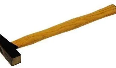 фото Молоток с квадратным бойком, дер.ручка 1000г.
