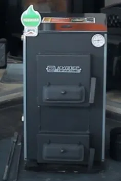 Фото №3 Твердотопливный котел для дома до 140 м2, Куппер Практик - 14, 1.1, 14 кВт, шибер, термометр