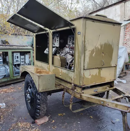 Фото №1 Электростанция (дизель генератор) АД-10Т400 (230) с хранения