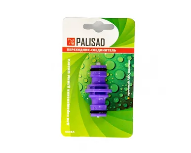 фото Переходник-соединитель пластмассовый, штуцерный Palisad