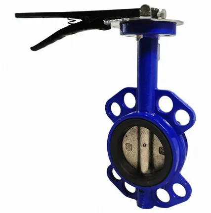 Фото №0 Затвор дисковый поворотный Ду 250 Ру10/16 с рукояткой диск чугун EURO