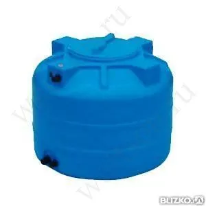 фото Aquatech, Бак Д/Воды Atv 1000 Bw Сине-Белый (Синий) С Поплавком Ø=1300, H=8
