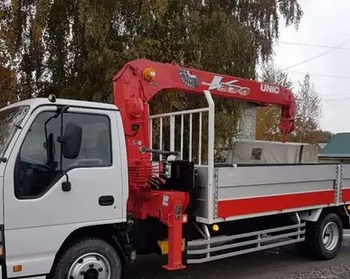 фото Манипулятор UNIC 370 на базе Isuzu NQR75P