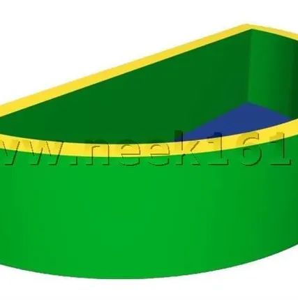 Фото №0 Сухой бассейн «Полукруг»