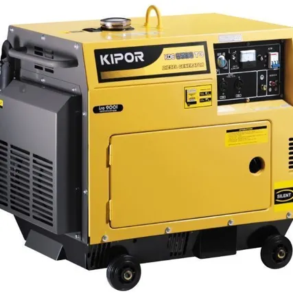 Фото №0 Генератор дизельный в кожухе KIPOR KDE6500T3
