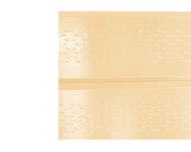 фото Сайдинг Кровля Сервис Экобрус софит Слоновая кость 0,45 мм Полиэстер