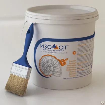 Фото №0 Краска для теплоизоляции Изоллат