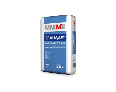 фото Клей плиточный"СТАНДАРТ" 25кг. (МАГМА) /56шт/пал/