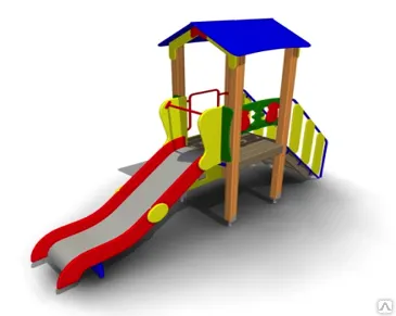 Фото №0 Горка с башней