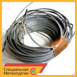 Фото №0 Канат стальной оцинкованный 14.5 мм ГОСТ 7665
