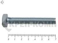 фото Болт полная резьба, цинк DIN933 8х 70 пр.10,9 (25кг/919)