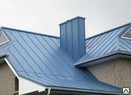 фото Фальцевая кровля алюминиевая