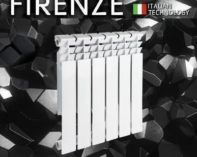 фото Радиатор алюминиевый FIRENZE 500х80 (4секц)